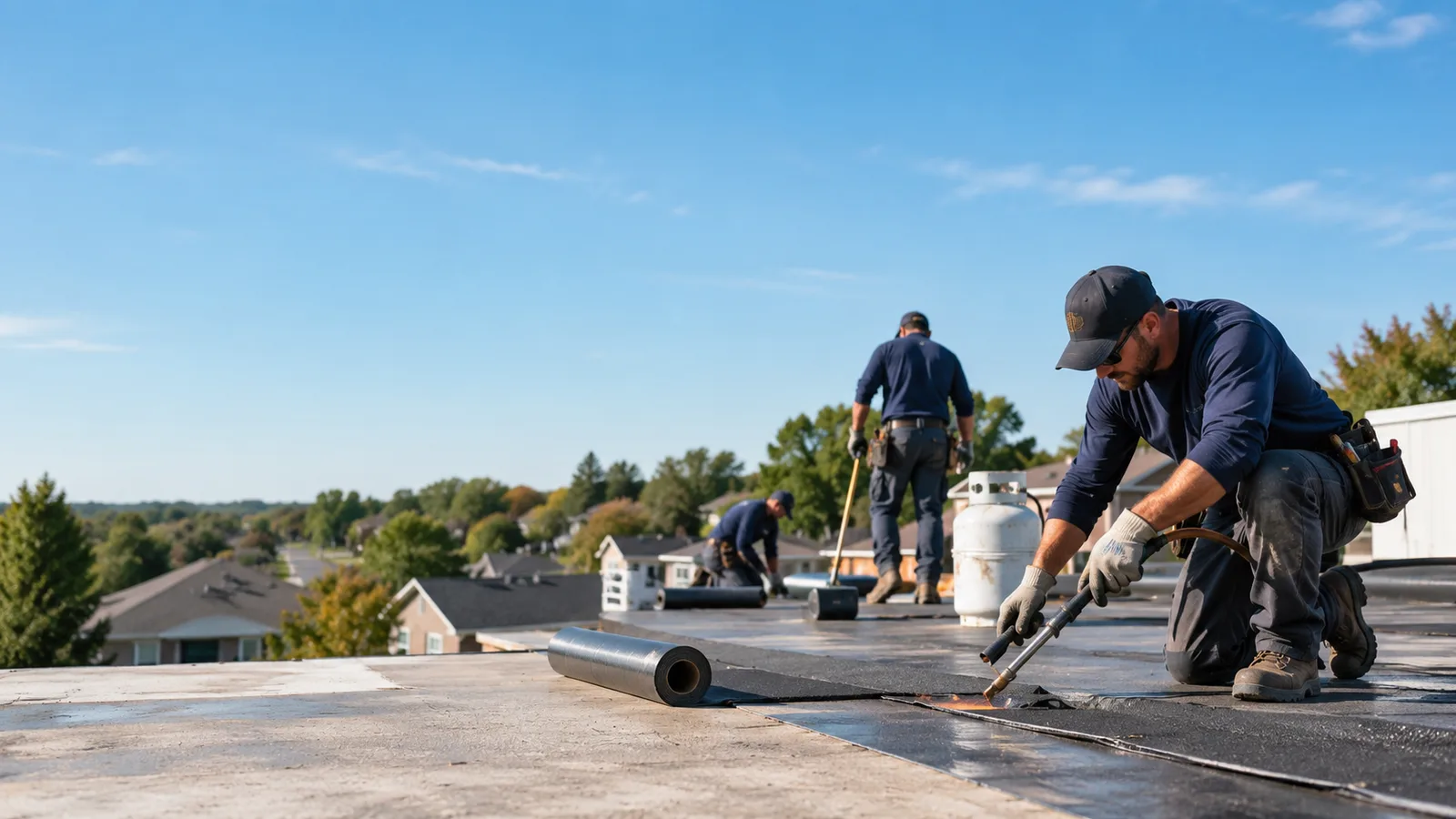 Flat Roof Leak Repair providers in Larimore, ND